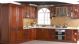 sell solid wood cherry kitchen cabinet furniture with countertop